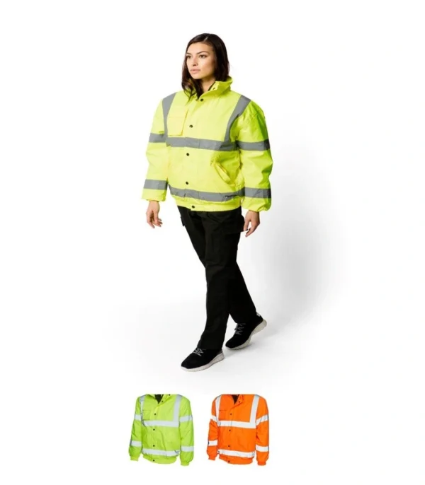 Uneek UC804 Hi Vis Bomber Jacket